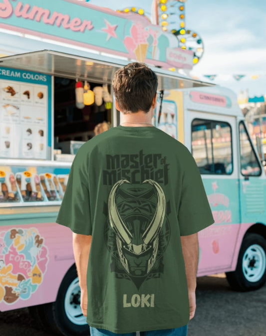 LOKI short sleeves over sized tee shirt