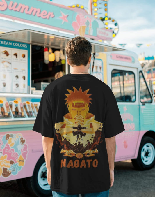 NAGATO Short Sleeves over Sized tee shirt