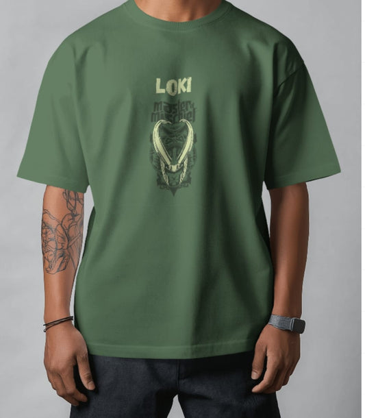 LOKI short sleeves over sized tee shirt
